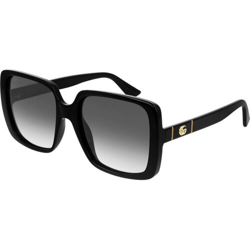 Gucci GG0632S 001 ONE SIZE (56) Črna/Siva Cene