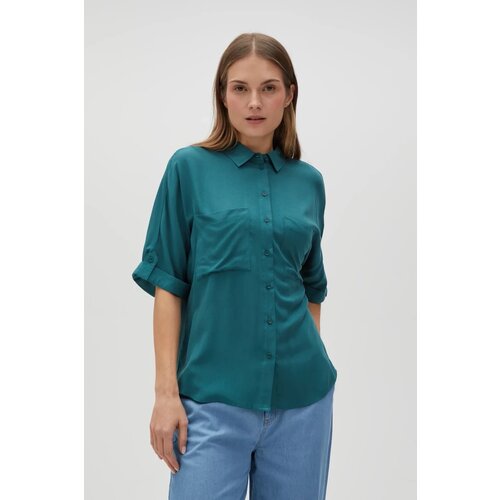Marisse Women's Shirt L-Ko-4624 D.Green Cene