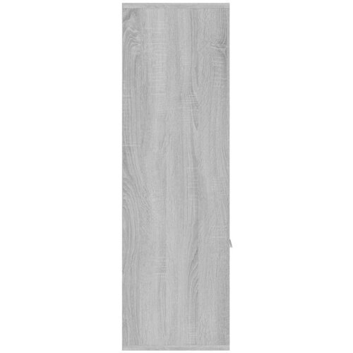  Knjižna omara siva sonoma 98x30x98 cm, (20704878) Slike