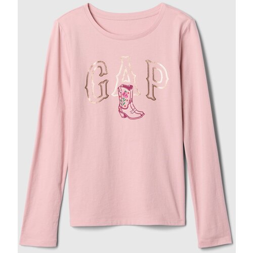 GAP Kids ́s T-shirt with logo - Girls Cene