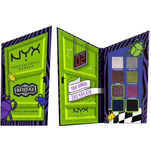 NYX Professional Makeup x BEETLEJUICE Color for the Recently Deceased paleta boja za šminkanje Cene
