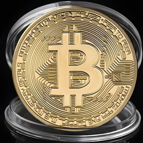 IZMAEL Bitcoin Kovanec - Zlati Slike