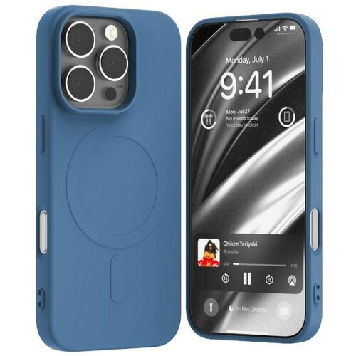 Mercury POLSILIKONSKI OVITEK MAGSAVE ZA IPHONE 16 PRO 6.3'' MODER, (21972506) Cene