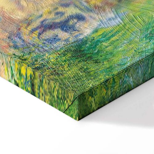  Slika - Claude Monet &amp;ndash; Monet&amp;rsquo;s Garden at V&amp;eacute;theuil 80x120 Premium Print Slike