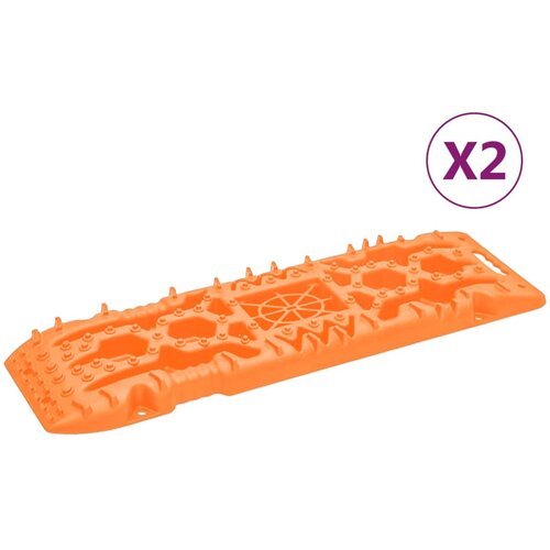vidaXL Daske za vuču 2 kom narančaste 107 x 31 x 7 cm najlonske Cijene