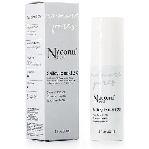 Nacomi SERUM ZA LICE&amp;ndash; SALICILNA KISELINA 2%, 30ML Slike