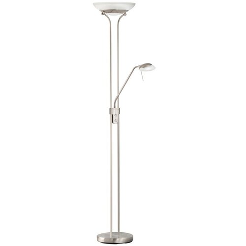 Fischer & Honsel LED zatemnitvena stoječa svetilka v srebrni barvi (višina 182 cm) Pool – Cene