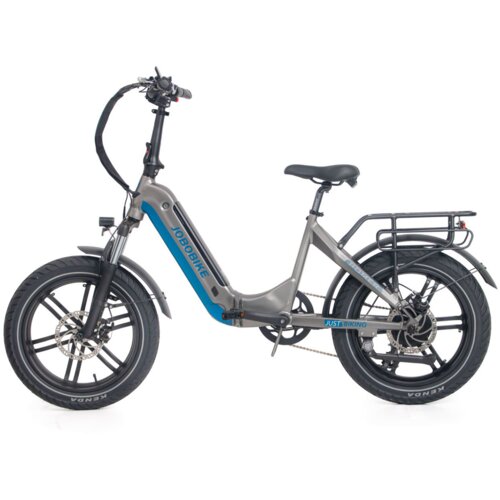 JOBOBIKE Električno kolo Romer Pro, Bafang motor 250 W, senzor navora, nastavljivo, modro in sivo, (5000008940) Cene