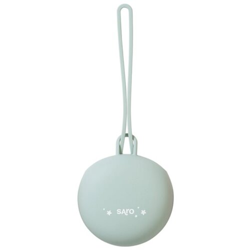Saro Baby Silicone Pacifier Holder Box kutijica za dudu Hunter Mint 1 kom Cijene