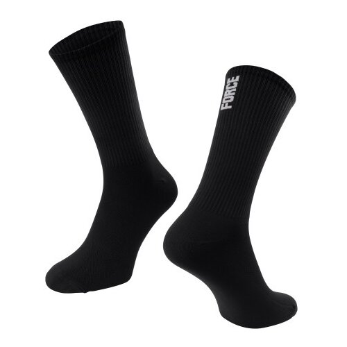 Force longer slim, crne l-xl/42-46 čarape ( 90085889 ) Cene