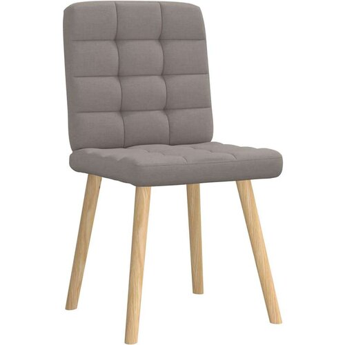 vidaXL Jedilni stoli 2 kosa taupe blago Cene