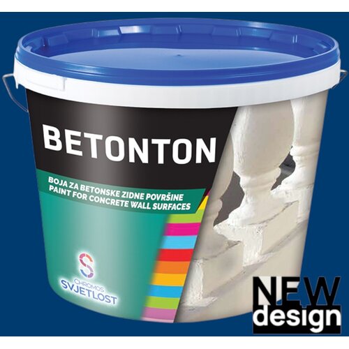 CHROMOS SVJETLOST Premaz za beton Betonton, plavi, 0,75 l Slike