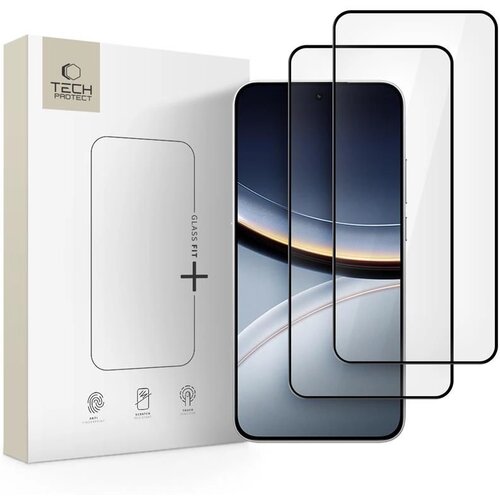 TECH-PROTECT KALJENO STEKLO GLASS FIT+ 2-PAKET ZA XIAOMI POCO F7 5G, (5000333908) Cene