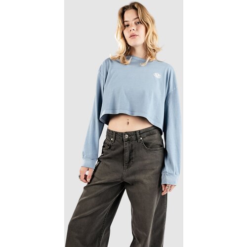 Vans Oval Wash Relax Crop Majica z dolgimi rokavi bluestone Slike