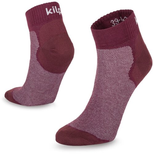 Kilpi Unisex running socks MINIMIS-U DARK RED Slike