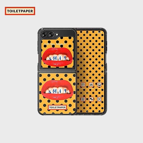 Samsung GALAXY Z FLIP5 FLIP SUIT CASE TOLIET PAPER GOLD Slike