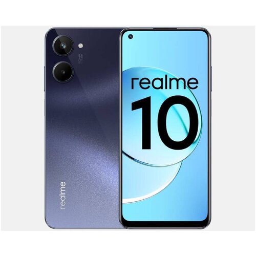 Realme mobilni telefon 10 RMX3630 rush black 8GB/128GB p Slike