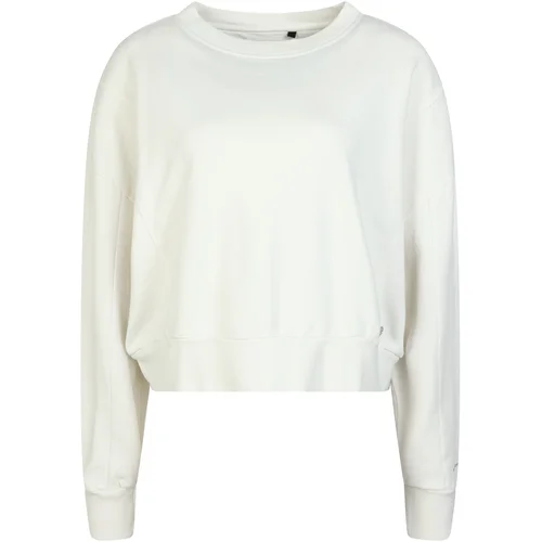 Superdry Sportska sweater majica crna / bijela