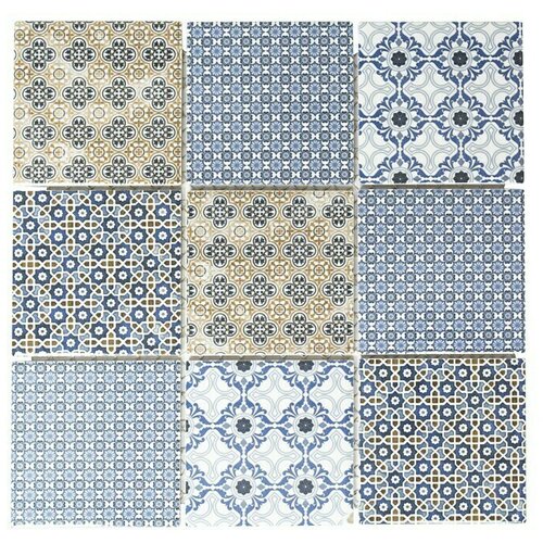 Mix Mozaik pločica Quadrat Classico Mix (29,8 x 29,8 cm, Raznobojno, Sjaj) Slike