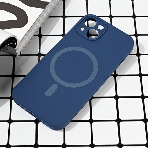 Torbica Magsafe Pure color za iPhone 14 6.1 plava Slike