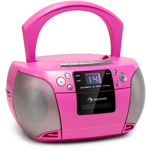 Auna Harper, CD radiokasetofon, CD player, bluetooth, kasete, FM, AUX, USB Cene
