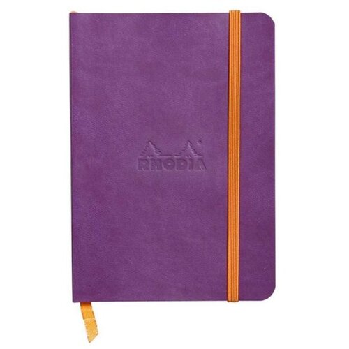  Notes A6, Rhodiarama soft, s gumicom, diktando crte, ljubičasti Cijene