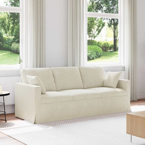 SOFA Krema 198 x 78 x 80 cm Baršun Cene