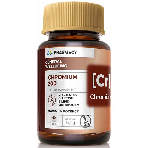 PHARMACY chromium 200, 60 tableta Cene