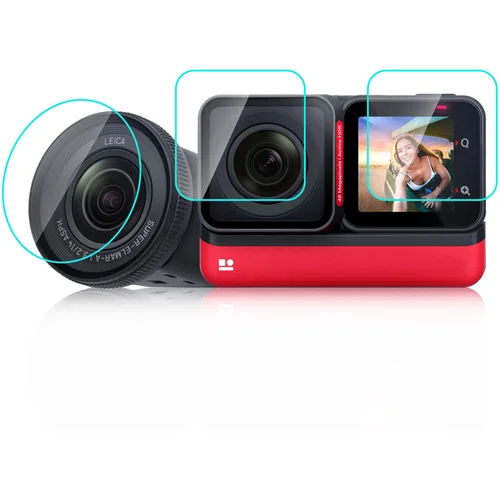 INF Zaščita zaslona iz kaljenega stekla za Insta360 ONE RS (paket 3 kosov), (21624518)