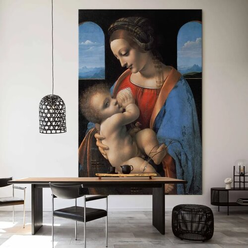  XXL slika - Leonardo da Vinci &amp;ndash; Madonna Litta 100x150 Slike