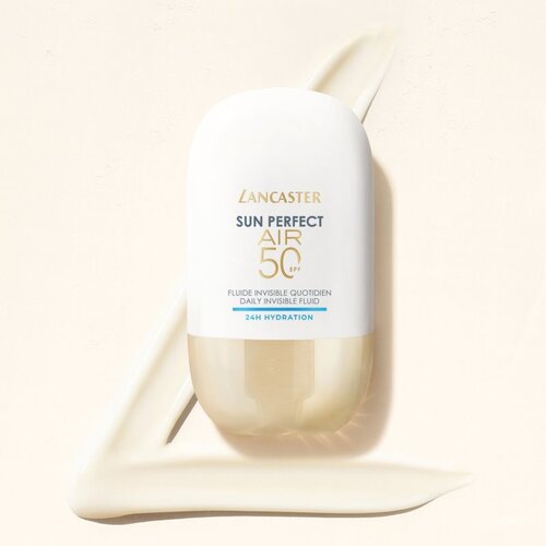 Lancaster Sun Perfect Air 50 24H Hydration ultra lagani za&amp;scaron;titni fluid za suhu i vrlo suhu kožu lica SPF 50 40 ml Slike