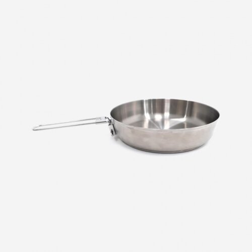  Tiganj za kampovanje 500 od nerđajućeg čelika s duplim dnom prečnika 20 cm 1,2 L Cene