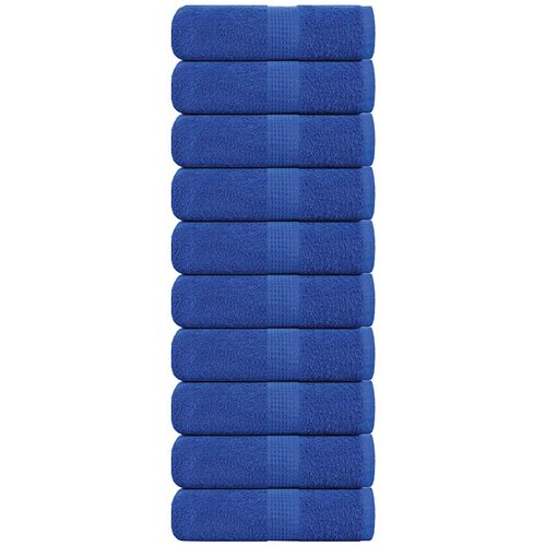 Furnova Brisače 10 kos modra 30x30 cm 360 g/m&amp;sup2; 100% bombaž, (21916799) Slike