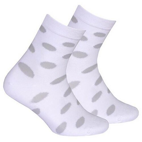 Gatta G34.01N Cottoline girls' socks patterned 27-32 aluminum 227 Slike
