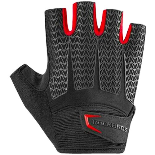 ROCKBROS S169BR XL KOLESARSKE ROKAVICE Z GEL VLOŽKI, ČRNE, (21834687) Cene