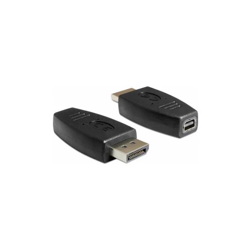 Delock 65237 DisplayPort / Mini-DisplayPort adapter [1x mu&amp;scaron;ki konektor DisplayPort - 1x ženski konektor mini DisplayPort Slike
