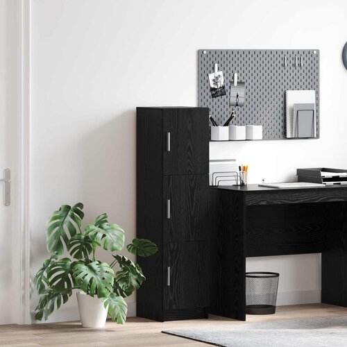  Highboard Crni hrast 31.5 x 32 x 122.5 cm Cijene