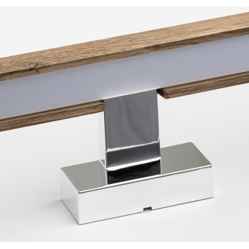  Brilagi-LED Kupatilsko osvetljenje za ogledalo WOODY MIRROR LED/8W/230V IP44 hrast/hrom Slike