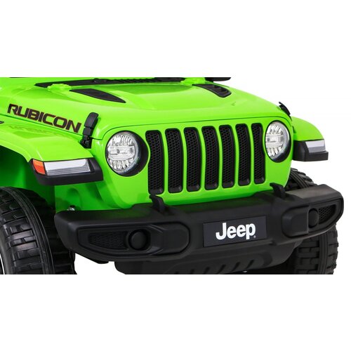  Licencirani auto na akumulator Jeep Wrangler Rubicon 4x4 - zeleni Slike