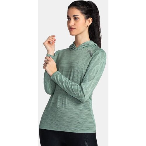 Kilpi Women's sports sweatshirt AILEEN-W Dark green Cene