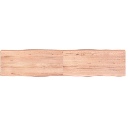 Stolna ploča svjetlosmeđa 180x40x(2-6) cm obrađena hrastovina Cijene