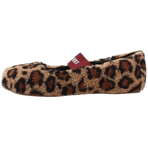 Moon Boot Balerinke Fleece Ballerina Leopard 24000400 21 Večbarvna Slike