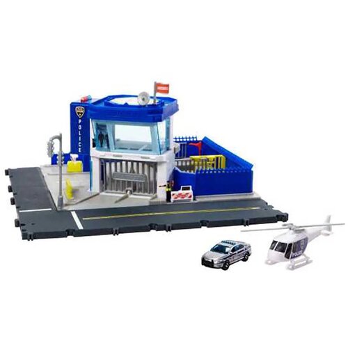Mattel Igrača + + Akcijski vozniki + Policijska postaja, (5000509229) Slike