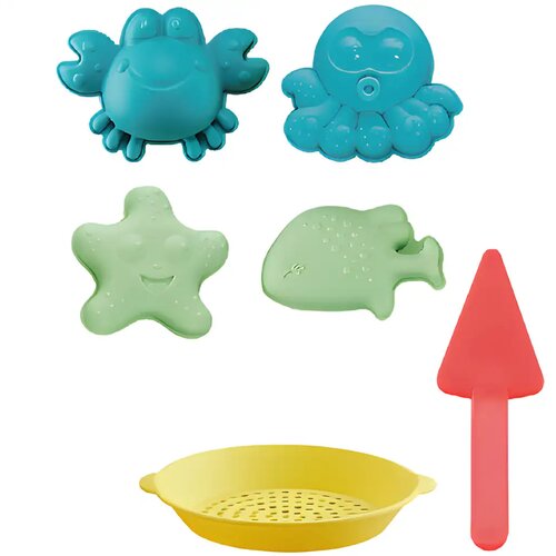 Magic Toys Set za pijesak s morskim životinjama s cjedilom Slike