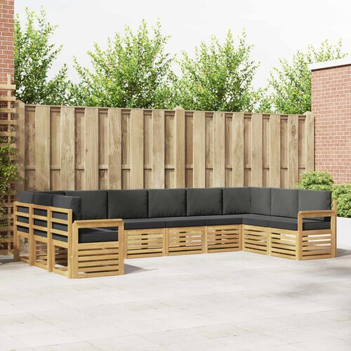  Set vanjskih sofa 7 pcs Bijela i Antracit 363 x 187,5 x 73 cm Cijene