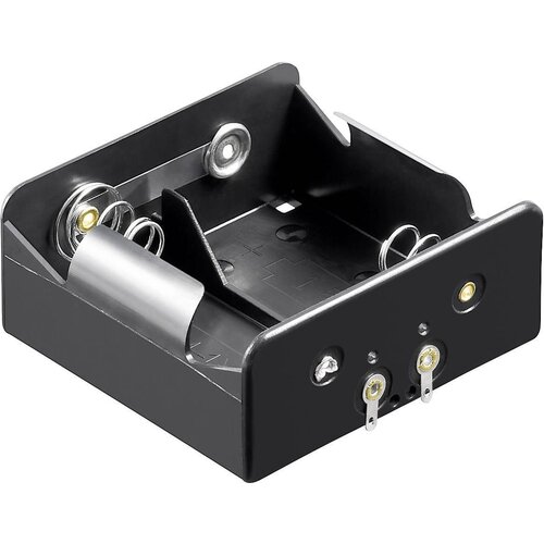 Goobay 11033 nosilec baterij 2x Mono (D) spajkalni priklop (D x &Scaron; x V) 73 x 71 x 31 mm, (20829214) Cene