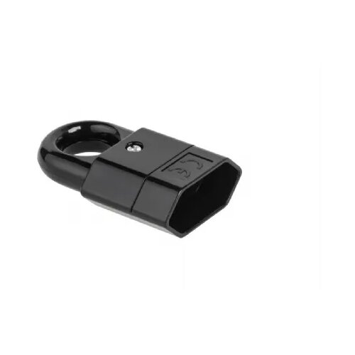Cabletech vtičnica za kabel , 2-PIN 220 v, črna Cene