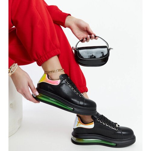 GOE Black platform sneakers Cene