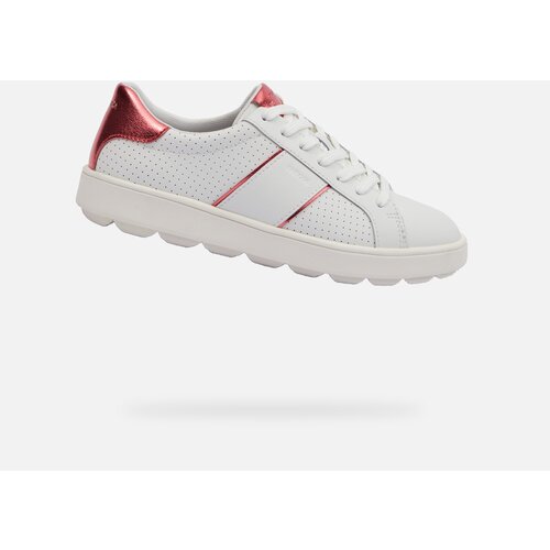 Geox White women's sneakers Spherica ECUB-1 - Women's Cijene