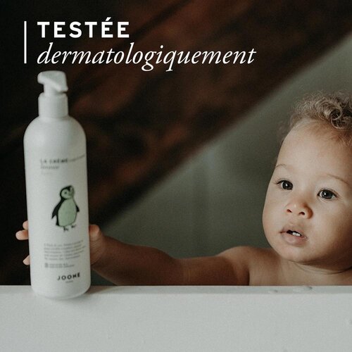 Joone Paris ultra-bogata organska kremasta bebi kupka za atopičnu kožu 400ml Slike